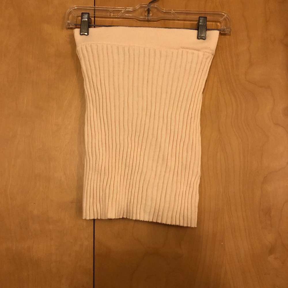 White Knit Skirt